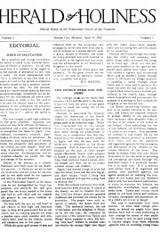 Title Page of Herald of Holiness - April 17, 1912