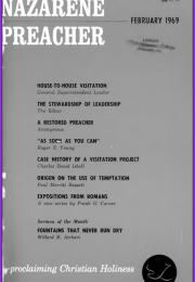 Cover of "The Nazarene Preacher"