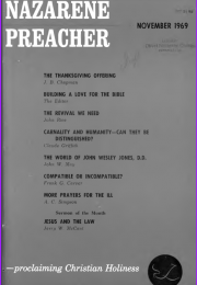 Cover of "The Nazarene Preacher"