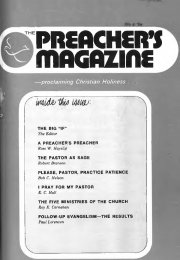 Title Page of Preacher's Magazine