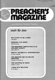Title Page of Preacher's Magazine