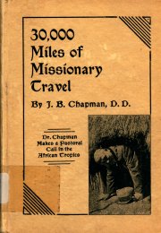 Cover of book 30,000 Miles of Missionary Trael