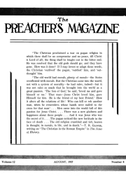 Title Page of Preacher's Magazine