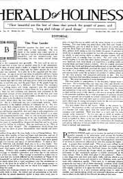 Title Page of Herald of Holiness - June 13, 1917
