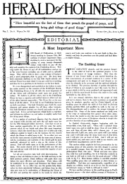 Title Page of Herald of Holiness - June 5, 1918