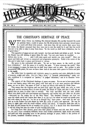 Front page of Herald of Holiness - May 5, 1926