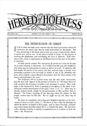Front page of Herald of Holiness - April 17, 1929