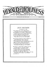 Front page of Herald of Holiness - May 8, 1929