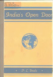 Cover image of the book India's Open Door