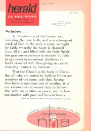 Herald of Holiness - April 17, 1968