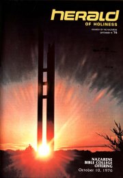 Herald of Holiness - September 15, 1976