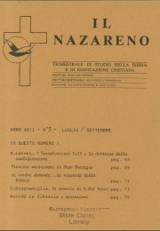 IL NAZARENO - Luglio-Settembre 1984