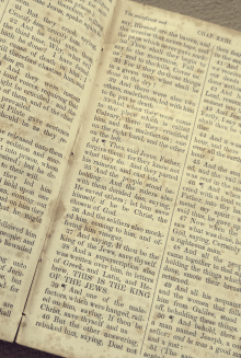 English Bible Luke 23 (Yellow)