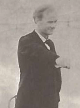 I. G. Martin at a revival meeting. Cropped from a picture in Emma Irick's memoir The King's Daughter.