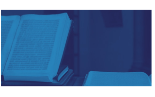 Books shaded in blue