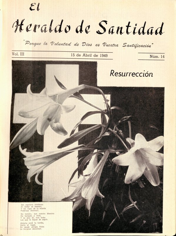 Portada: Resurrección, Anónimo