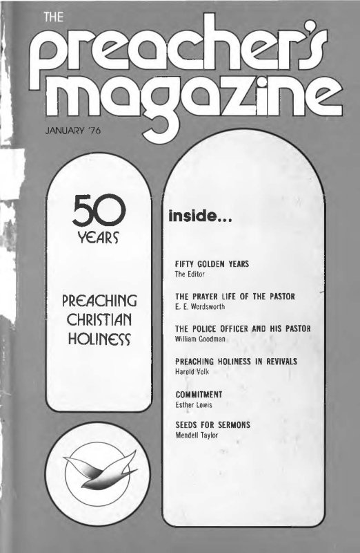 Title Page of Preacher's Magazine
