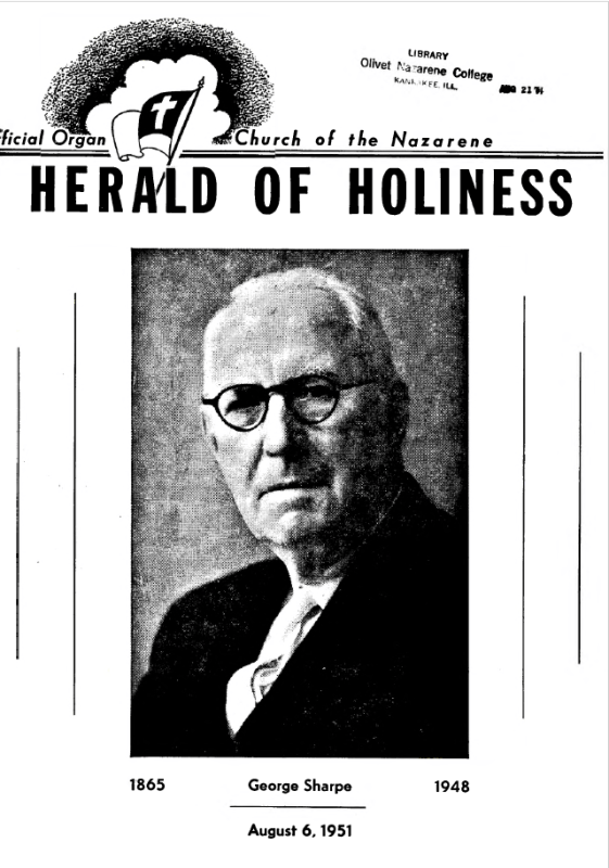 Title Page of Herald of Holiness - August 6, 1951
