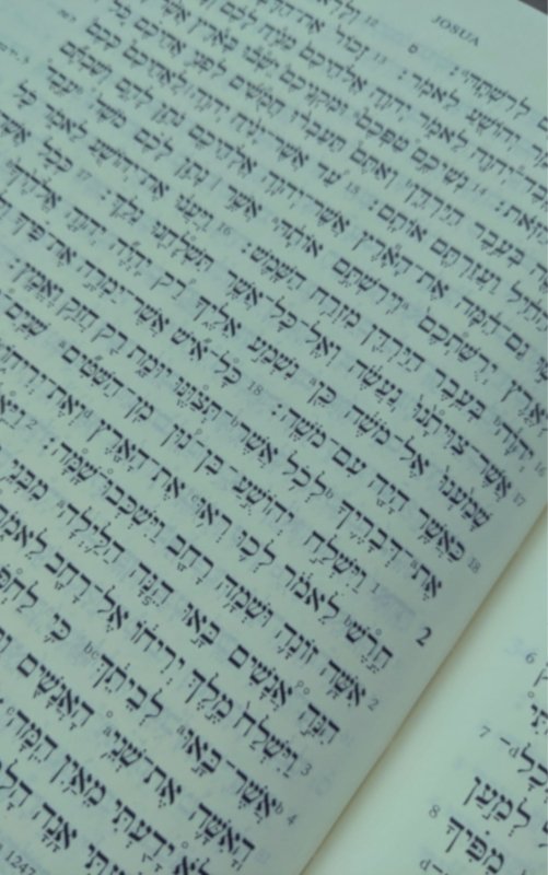 Hebrew Bible Mint Green
