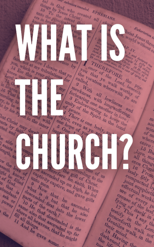What is the Church Eph 4:5 in the background