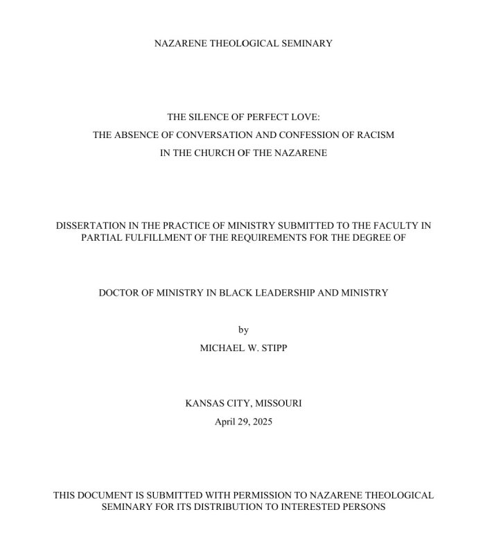 The Silence of Perfect Love