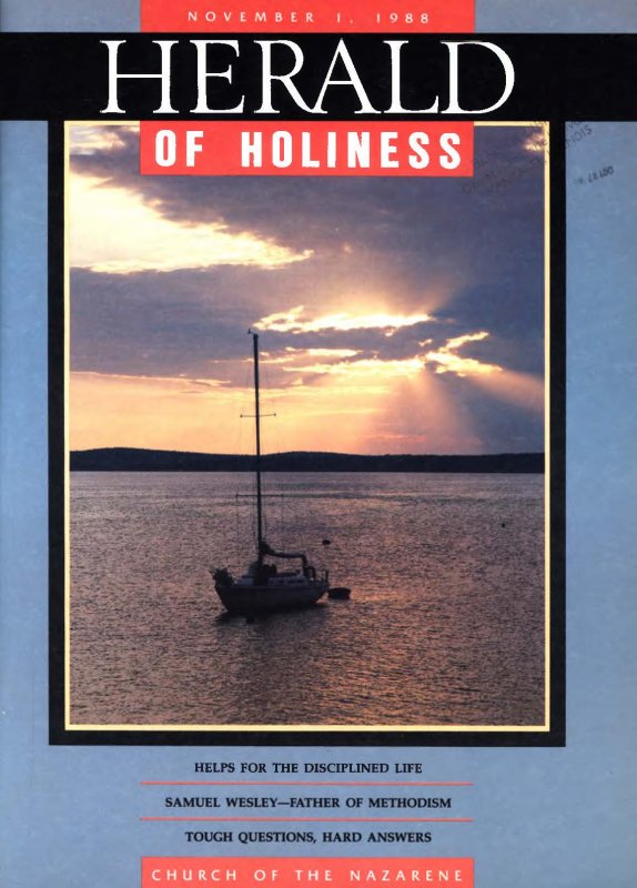 Herald of Holiness - November 1, 1988